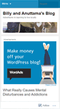 Mobile Screenshot of billyandanuttama.wordpress.com