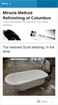 Mobile Screenshot of miraclemethod.wordpress.com