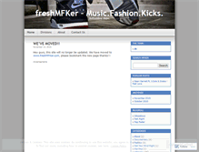 Tablet Screenshot of freshmfker.wordpress.com