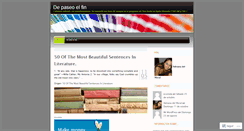Desktop Screenshot of depaseoelfin.wordpress.com
