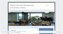 Desktop Screenshot of bulibrarynews.wordpress.com