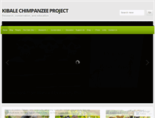 Tablet Screenshot of kibalechimpanzees.wordpress.com