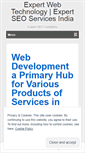 Mobile Screenshot of expertwebtechnology.wordpress.com