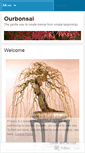 Mobile Screenshot of ourbonsai.wordpress.com