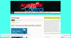 Desktop Screenshot of naturecontrol.wordpress.com