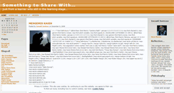 Desktop Screenshot of mydear09.wordpress.com