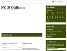 Tablet Screenshot of ncisoldham.wordpress.com