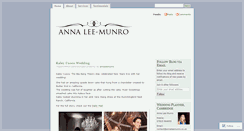 Desktop Screenshot of annaleemunro.wordpress.com