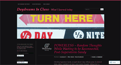 Desktop Screenshot of daydreamsinclass.wordpress.com