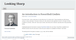 Desktop Screenshot of lookingsharp.wordpress.com