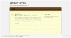 Desktop Screenshot of bokkenreview.wordpress.com