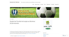 Desktop Screenshot of desafiodastorcidas.wordpress.com