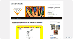 Desktop Screenshot of amicidivoloalto.wordpress.com