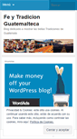 Mobile Screenshot of feytradicionguatemalteca.wordpress.com