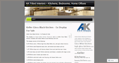 Desktop Screenshot of akfittedinteriors.wordpress.com