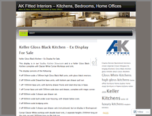 Tablet Screenshot of akfittedinteriors.wordpress.com