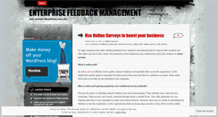 Desktop Screenshot of feedbackmanagemententerprise.wordpress.com