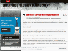 Tablet Screenshot of feedbackmanagemententerprise.wordpress.com