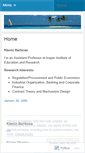 Mobile Screenshot of kleniobarbosa.wordpress.com