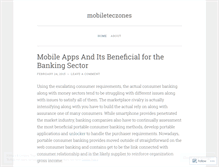 Tablet Screenshot of mobileteczones.wordpress.com