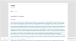 Desktop Screenshot of dripiz.wordpress.com