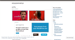 Desktop Screenshot of enyxynematryx.wordpress.com