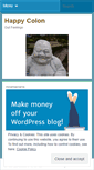 Mobile Screenshot of happycolon.wordpress.com