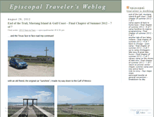 Tablet Screenshot of episcopaltraveler.wordpress.com