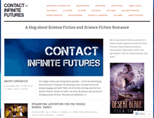 Tablet Screenshot of contactinfinitefutures.wordpress.com