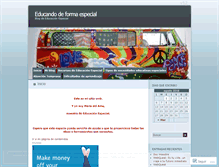 Tablet Screenshot of mariadelama.wordpress.com