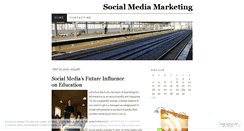 Desktop Screenshot of imarketu.wordpress.com