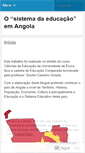 Mobile Screenshot of eduangola.wordpress.com