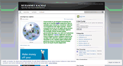 Desktop Screenshot of mkacmaz.wordpress.com