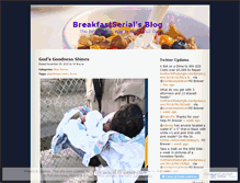 Tablet Screenshot of breakfastserial.wordpress.com