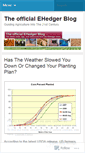 Mobile Screenshot of ehedger.wordpress.com