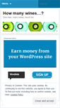 Mobile Screenshot of howmanywines.wordpress.com