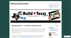 Desktop Screenshot of buildtexasmedia.wordpress.com