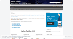 Desktop Screenshot of nationranking.wordpress.com