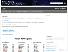 Tablet Screenshot of nationranking.wordpress.com