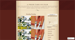 Desktop Screenshot of afreshtakeonfilm.wordpress.com