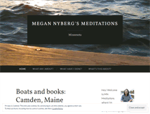 Tablet Screenshot of mnmeditations.wordpress.com