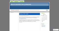 Desktop Screenshot of cleaneats.wordpress.com