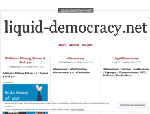 Tablet Screenshot of liquiddemocracynet.wordpress.com