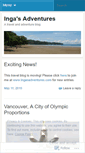 Mobile Screenshot of ingaaksamit.wordpress.com