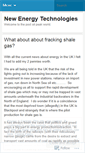 Mobile Screenshot of newenergytech.wordpress.com