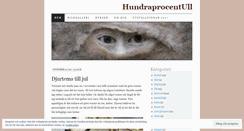 Desktop Screenshot of hundraprocentull.wordpress.com