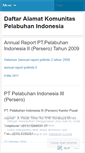 Mobile Screenshot of indoport.wordpress.com