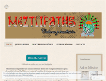 Tablet Screenshot of meztlipaths.wordpress.com