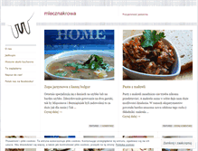 Tablet Screenshot of mlecznakrowa.wordpress.com