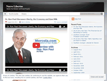 Tablet Screenshot of narrolibertas.wordpress.com